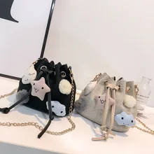 INS Super Fire сумка через плечо, художественная и художественная Льняная сумка с кисточками, новая стильная мини-сумка-мешок, летняя сумка с цепочкой F