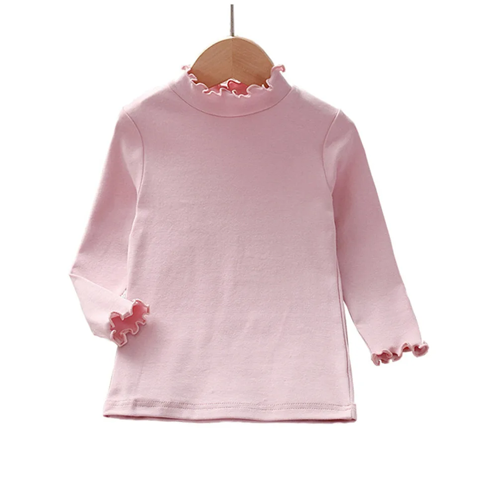 Spring Autumn White Lace Long Sleeve Big Girls Tops School Girl Blouse Shirt for Kids Baby Toddler Teen Children Clothes