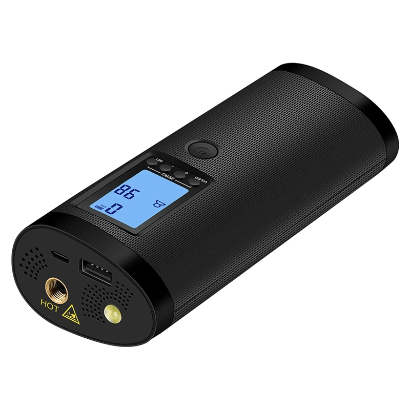  Portable Air Bike Pump Mini Electric Inflator Rechargeable Air Pump Auto Car Inflatable 12V Multi-F