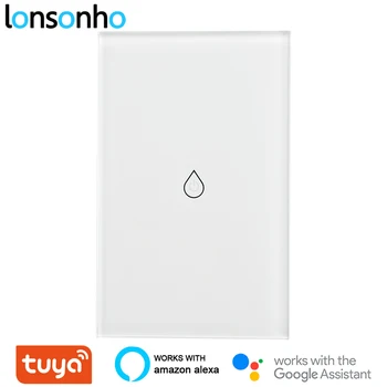 

Lonsonho Wifi Smart Boiler Switch Water Heater Switch EU US Touch Panel Switch Tuya Smart Life App Works With Alexa Google Home