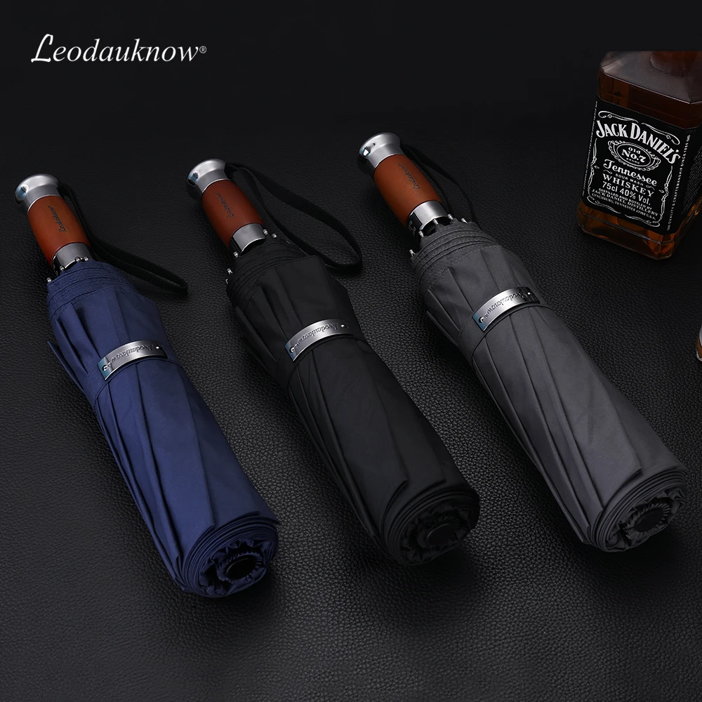 Automatic Umbrella Folding Umbrella 1.2 Meters Folding Umbrella Rain Automatic Umbrellas Windproof Male Parasol