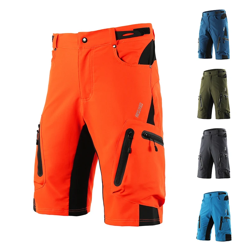 

Men's Cycling Shorts Mountain Bike Downhill Shorts Loose Outdoor Sports Riding Road MTB Bicycle Short Trousers Male Biker Shorts