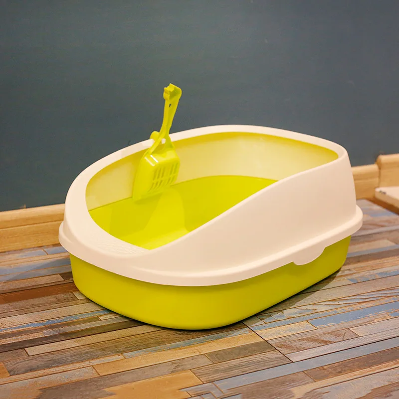Pet Toilet Cat Litter Box Cat Tray Teddy Anti-Splash Toilette with cat litter shovel Puppy Cat Indoor Home Plastic Sandbox Pet Toilet Cat Litter Box Cat Tray Teddy Anti-Splash Toilette with cat litter shovel Puppy Cat Indoor Home Plastic Sandbox