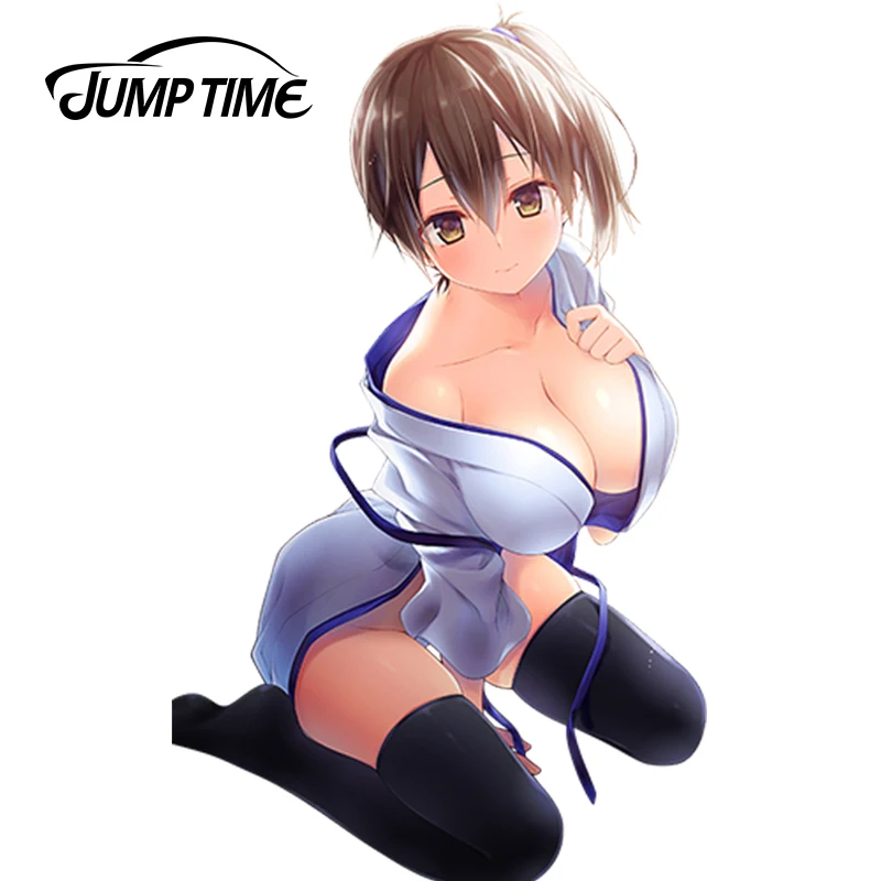 JumpTime 13 см x 7 9 пикантные автомобиля Стикеры Kantai Collection аниме JDM окна бирки 3D