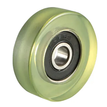 

uxcell Roller Idler Bearing Pulley Sliding Conveyor Wheel Clear 2pcs 6x30x9mm