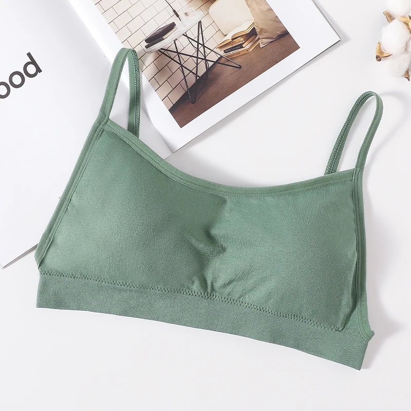Women Lingerie Bra Seamless Tube Top Bras Women Backless Nonwire Underwear Female Sexy Lingerie Women Crop Tops Removable Pad Bralette Sports Top