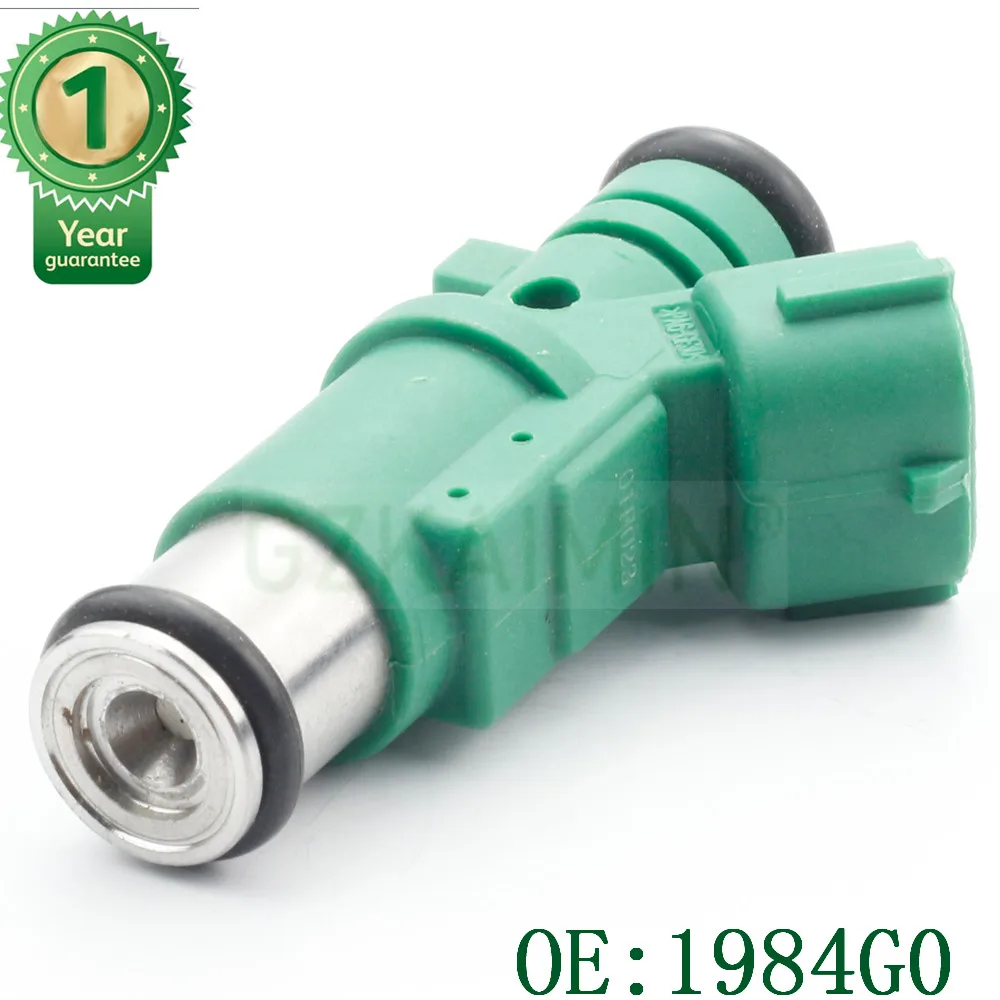 Набор 4 фирменных новых Топливная форсунка для CITROEN C3 PEUGEOT 206 1984G0 9655833580 01F-023 348002 01F023 км