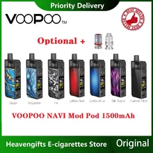 Комплект VOOPOO NAVI Pod 1500 мАч, встроенный аккумулятор и 3,8 мл Pod GENE. AI чип и электронная сигарета Vape Pod Kit VS Vinci/Vinci X/Pasito Kit