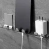 Shaving Razor Holder Shower Stainless Steel Bathroom Wall Razor Rack Men Shaver Shelf Hanger Kitchen Adhesive Storage Hook ► Photo 3/6