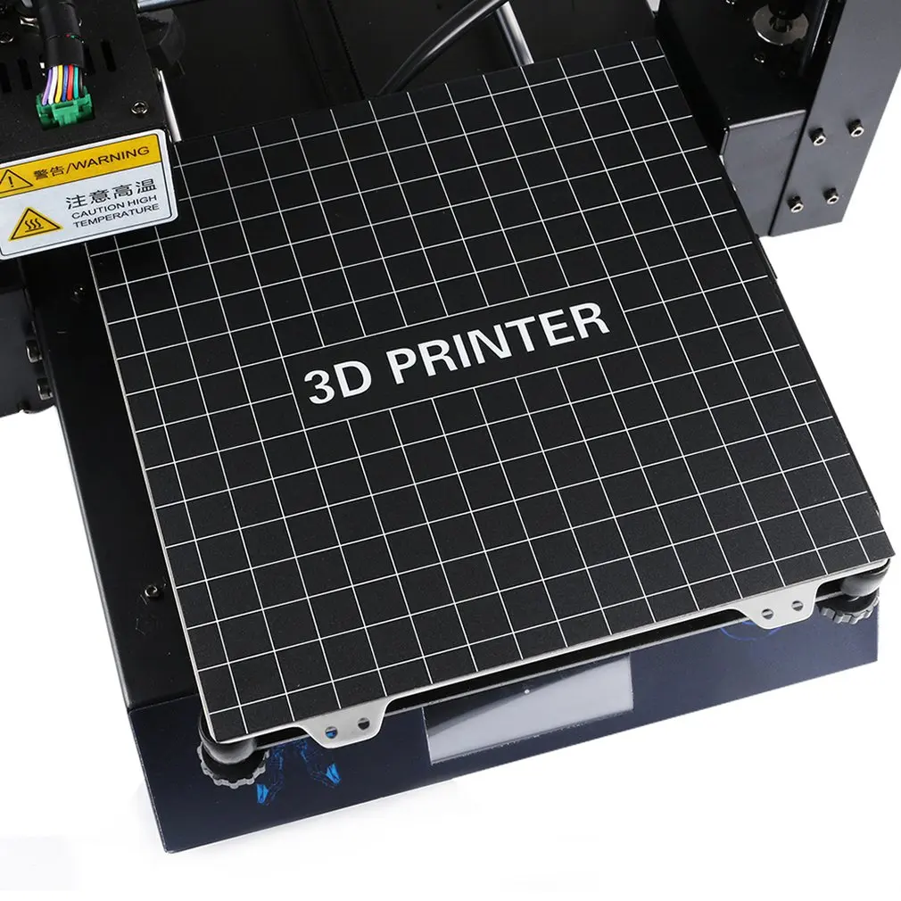 220*220 мм 3d принтер аксессуары Горячая кровать стальная пластина+ наклейка для платформы для 3d принтера высокая производительность