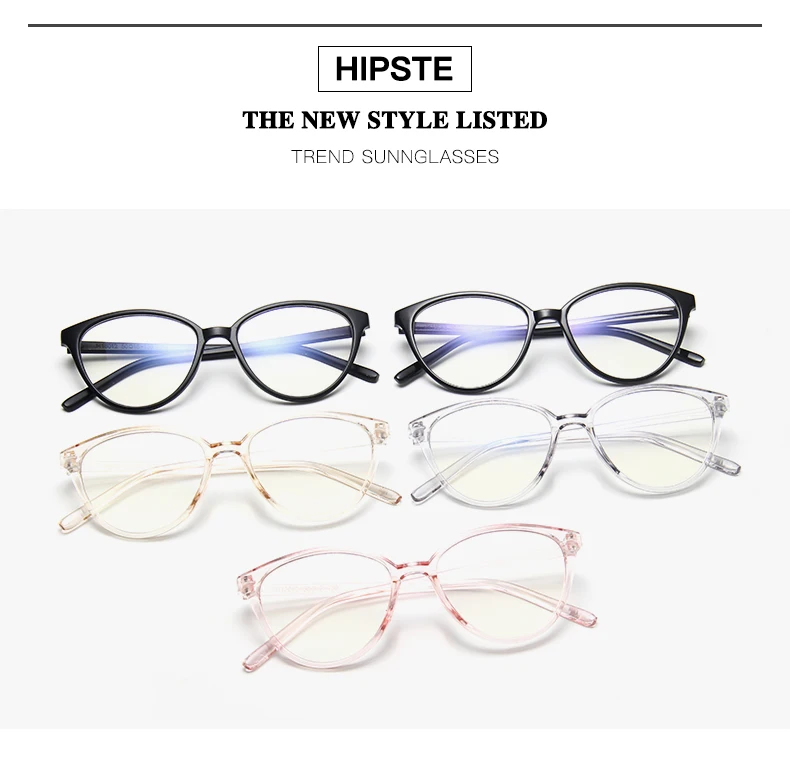 Fashion Women Cat Eye Eyeglasses Frame Men Optical Glasses Frame Retro Eyeglasses Computer Glasses Transparent glasses