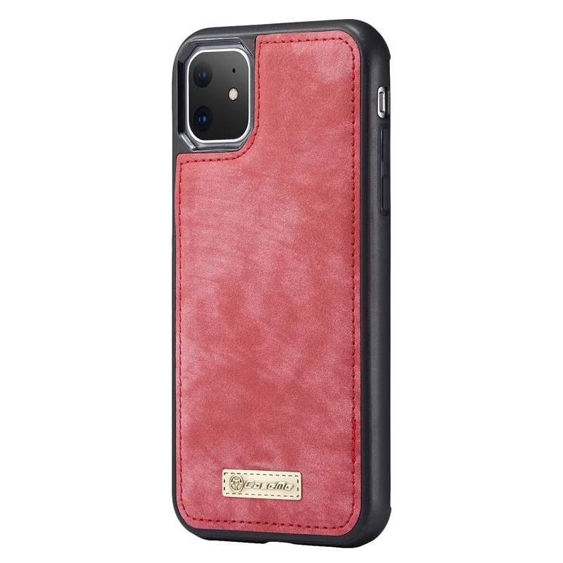 

for iPhone Wallet Case, PU Leather Business Wallet Case Card Case Leather Red