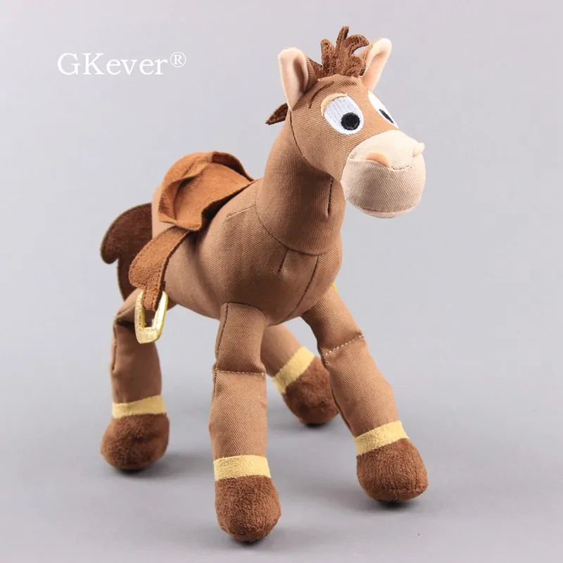 История BULLSEYE Woody Horse 1" плюшевые игрушки мягкие милые мягкие животные куклы Дети Рождественский подарок 25 см