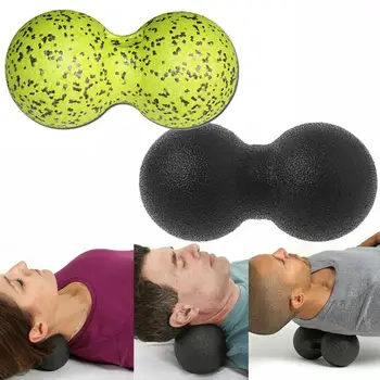 

Peanut Shape Massage Ball Fascia Massager Roller Pilates Fitness Fitness Relaxed Balls Equipment tool Exercise Yoga R1V7