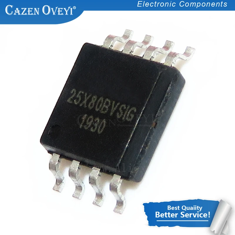 

10 шт./партия W25X80AVSIG W25X80AVSNIG 25X80AVNIG W25X80BVSIG 25X8 0 в наличии