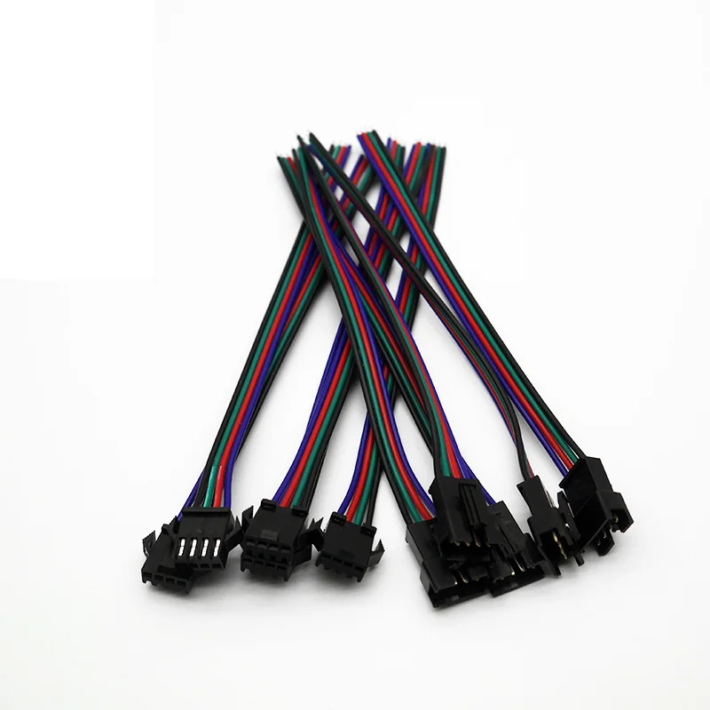 5 пар 3pin 4pin 5pin 6pin JST светодиодный ные разъемы 3528 5050 RGB RGBW RGBWW светодиодная