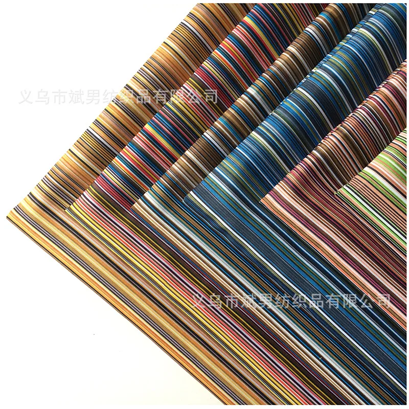 

100cmx150cm 6 colors tiny stripes 100% polyester fabric cloth for Doll Patchwork Clothes Sewing Needlework Christmas Decoration
