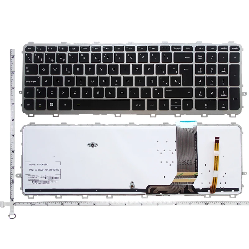 teclado retroiluminado, HP Envy 15-J 15T-J 15Z-J
