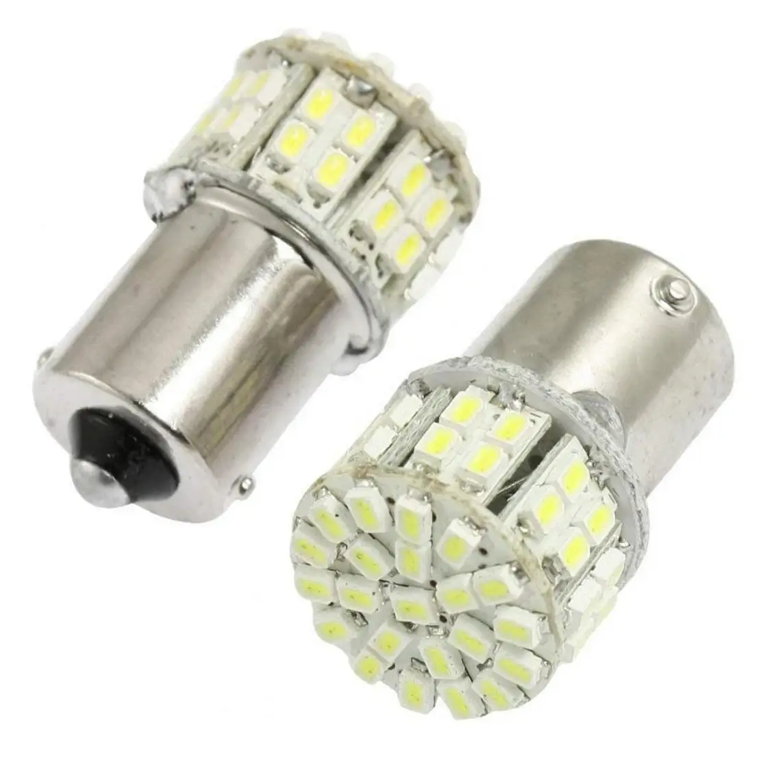 1156 Автомобильный светодиодный лампы MuHize 6000K белый 50SMD BA15S 1073 1095 для RV Кемпер