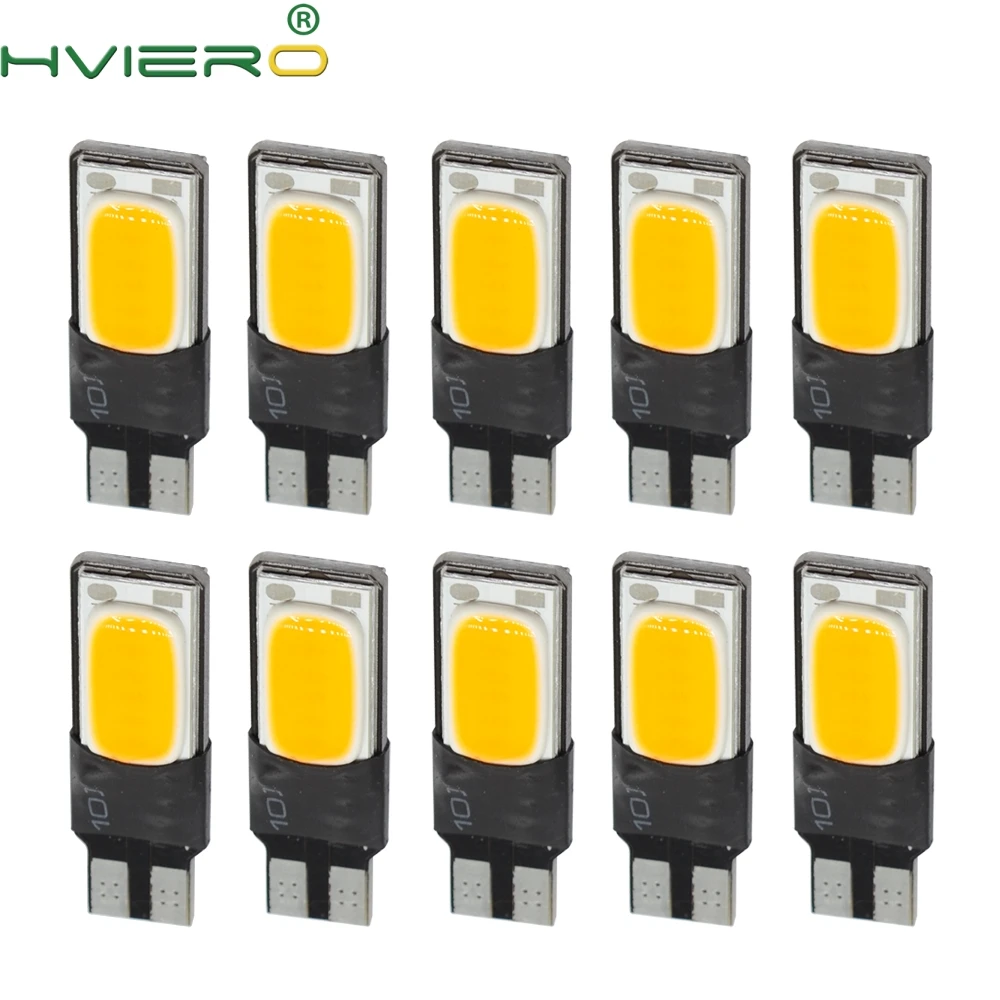 10X T10 W5w белого и синего цвета красный автомобиль Led 194 DC 12 V удара Canbus без ошибки чтения лампы сторона маркер резервного копирования