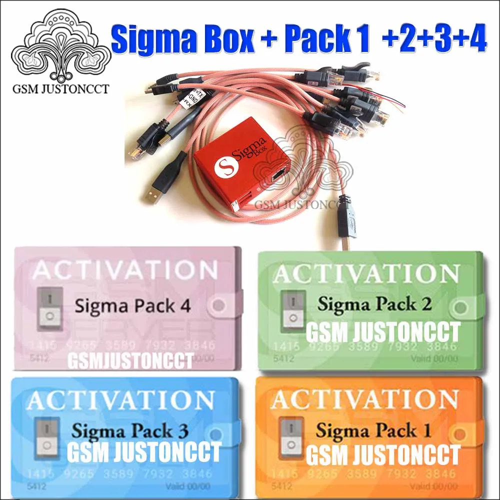 Sigma box + pack1234 - gsmjustoncct -A