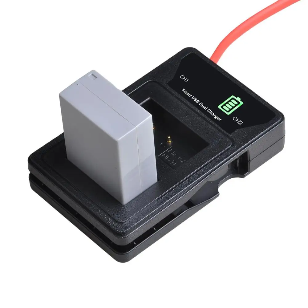 Carregador Usb Duplo com Porta tipo c para Canon Powershot 1800mah Nb7l nb 7l Nb7l Led G10 G11 G12 Sx30 Sx30is Unidades - Image 2