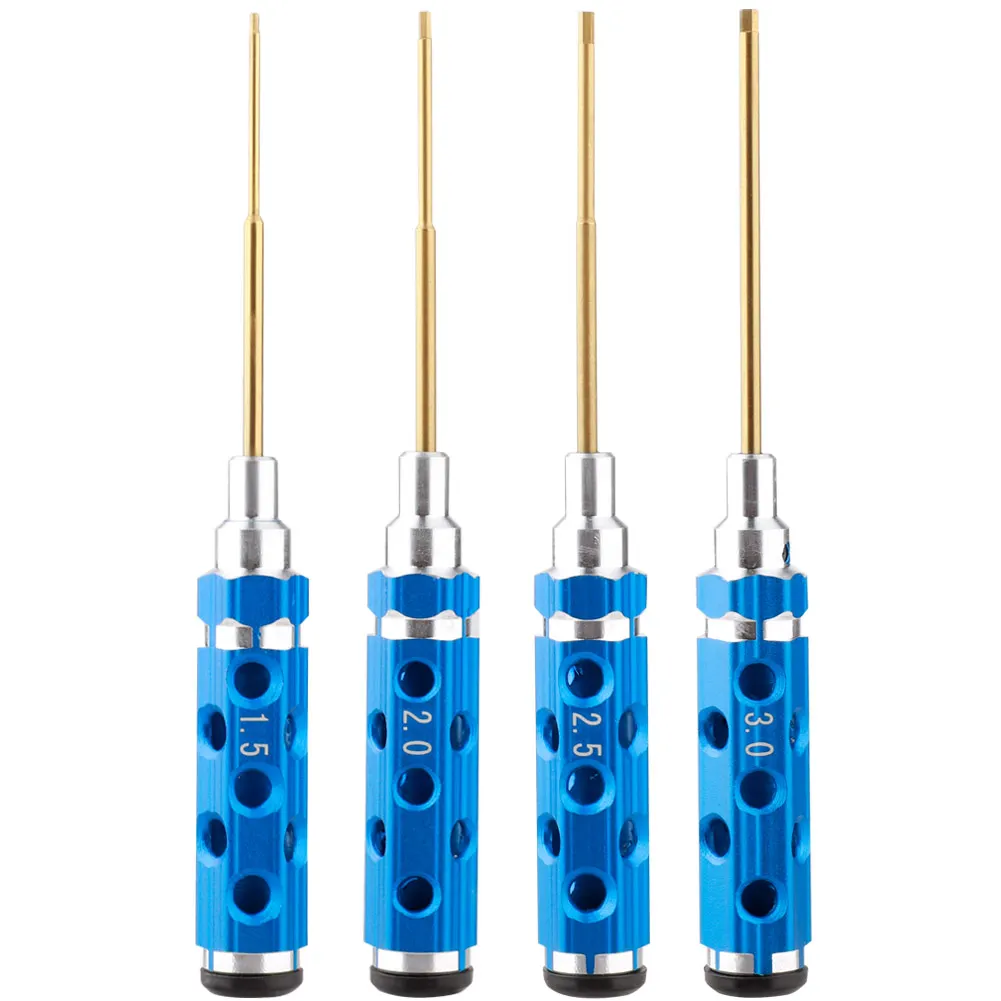 1set Шестигранная отвертка, Ремонтный ручной инструмент, титановый сплав, сталь, шестигранная отвертка, драйвер, вертолет, модель автомобиля, Радиоуправляемый квадрокоптер, Дрон - Цвет: 1set