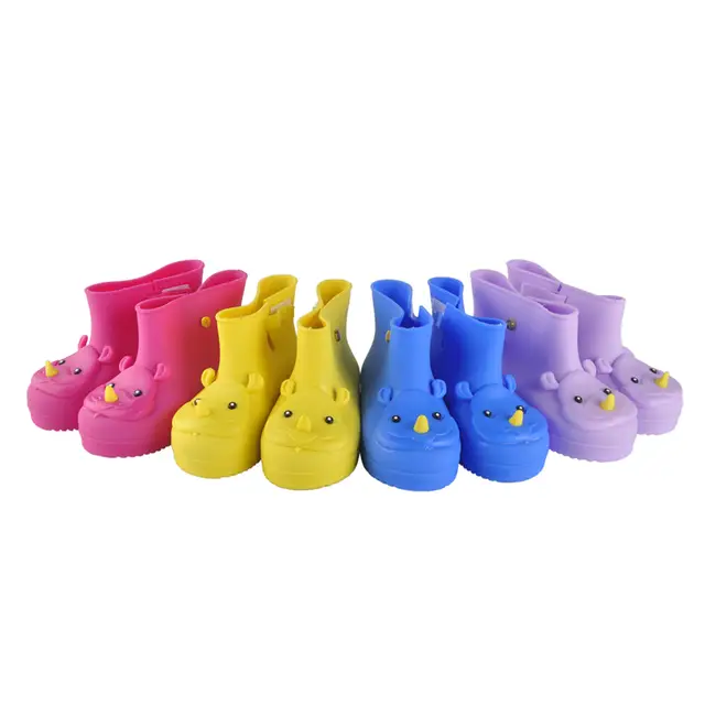 mini melissa rhino rain boots