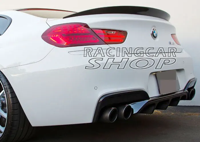 M Sport Style Real Carbon Fiber Trunk Spoiler for BMW F13 F06 6-Series 640i 650i M6 Grand Coupe 2012UP