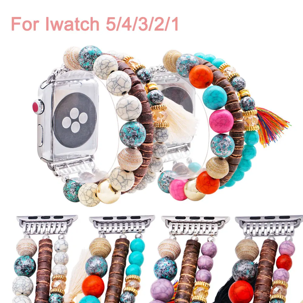 Ремешок для часов из натурального камня 38 42 мм iWatch 5/4/3/2/1|Ремешки часов| |