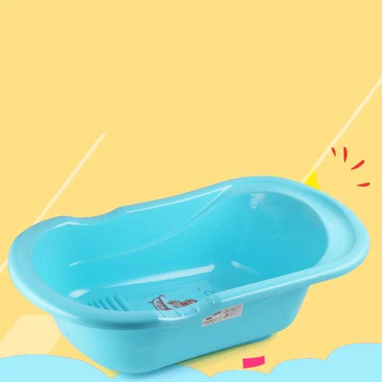 

Baby Bathtub Creative Plastic Newborns Bathtub Candy-Colored Thick Children Bath Basin