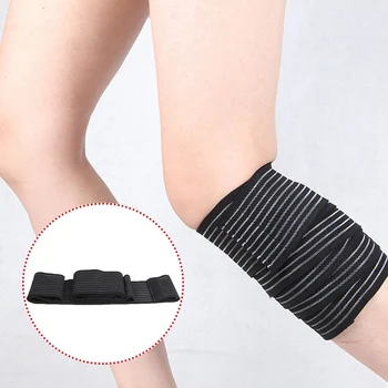 

Fitness Elastic Knee Sleeve Bandage Sport Running Joint Brace Protective Knee Brace Compression Pads Workout Leg Protector