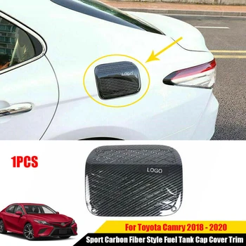 

Sport Carbon Fiber Style Fuel Tank Cap Cover Trim For Toyota Camry 2018 2019 2020 Brand New And High Quality Accessories