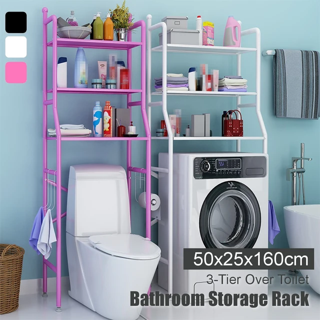 3 Tier Bathroom Over The Toilet Rack,Bathroom Corner Storage Organizer -  AliExpress