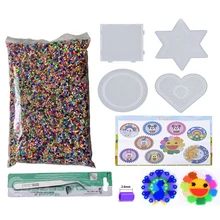 

2.6mm Mini Hama Beads Fuse beads Set Puzzles Toy 24 48 72 color Hama Beads Diy Puzzles High Quality Handmade Gift children Toy