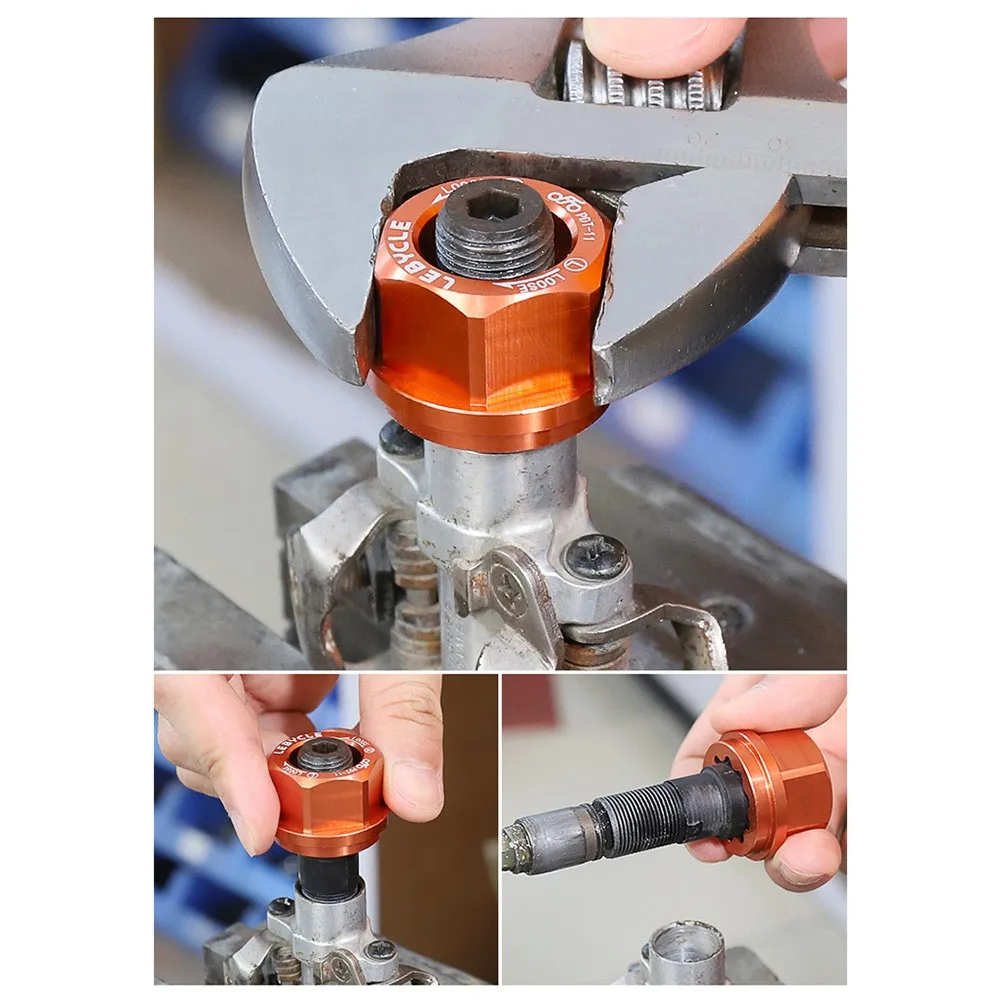 1PC Pedal Axle Spindle Removal Loosing Tool Lock Bolt For M520/M8040/M8140/M820/M828 Bike Bicycle Accessories