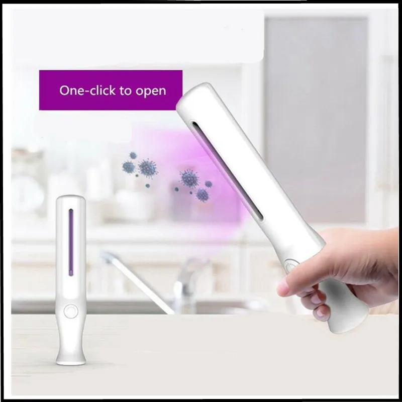 

LED UV Sterilizer Light Handheld UVC Germicidal Lamp Baby Ultraviolet Disinfection Masks toilet UV Sterilizer Light disinfection
