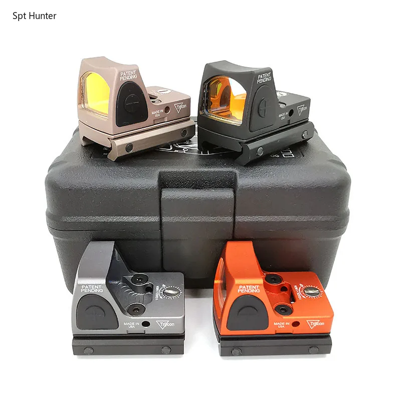 

Tactical Hunting Mini Red Dot Sight RMR Collimator Glock / Airsoft & Rifle Reflex red dot Scope fit 20mm Weaver Rail