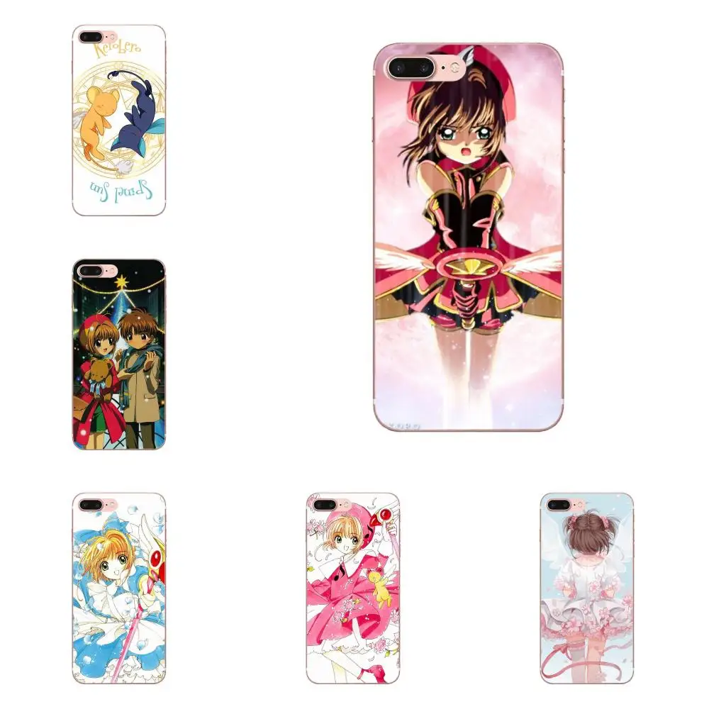 Мягкая кожа Paintin милый аниме Cardcaptor Sakura для Sony Xperia Z Z1 Z2 Z3 + Z4 Compact Z5 Plus M2 M4 XA XA1 XZ Premium |