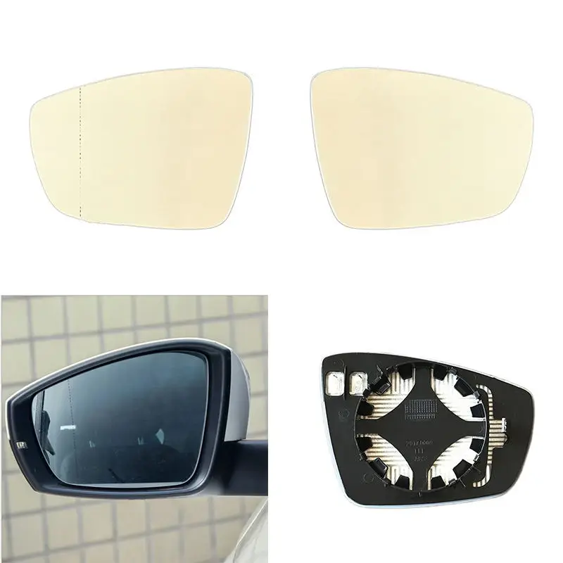 

Car Replacement Left Right Heated Wing Rear Mirror Glass for 14 VW Polo Lavida Gran Lavida Cross Lavida 6R0 857 521 6R0 857 522