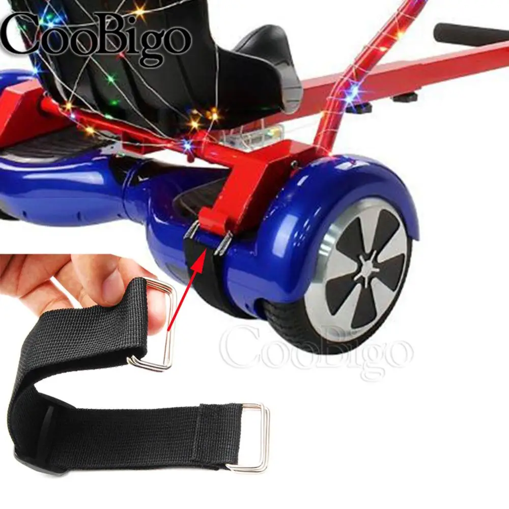 Hoverboard with Hoverkart PACKAGE DEAL with Extra Pair of Straps