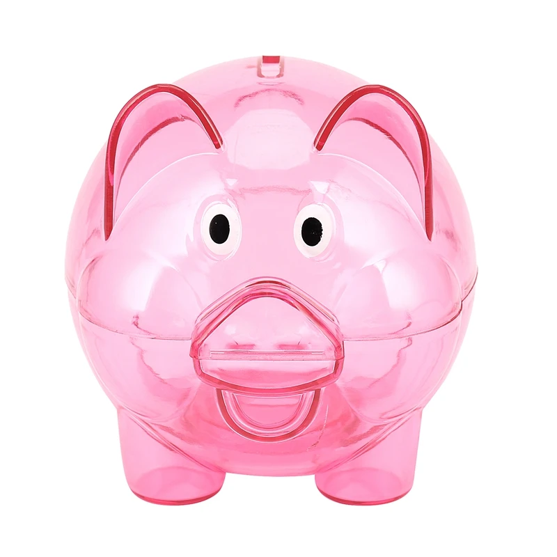 Pig clear. Spray water plastic pig toy.