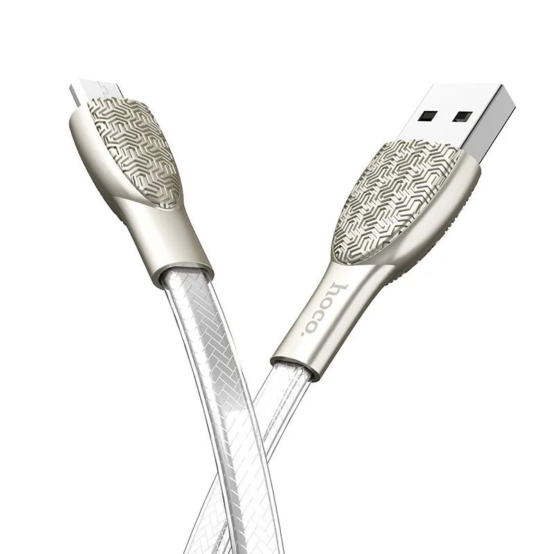 HOCO U52 10 шт./лот 1,2 м Прочный USB кабель для iPhone кабель Micro кабель для samsung USB кабель зарядное устройство провод