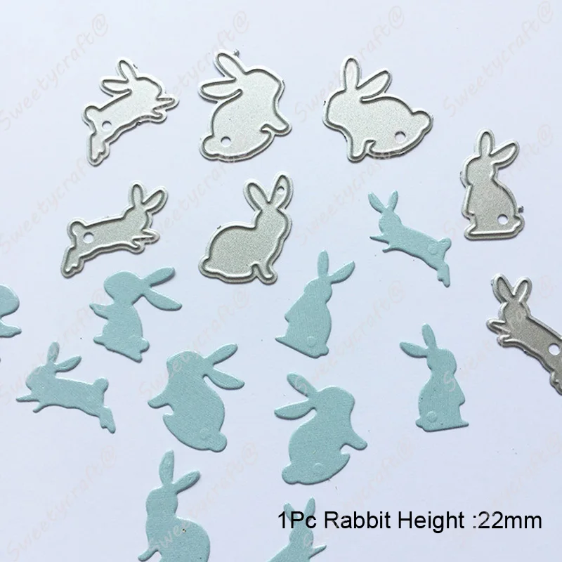 Rabbit Bunny Easter Cutting Die 02