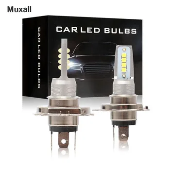 

Muxall H4 H7 H11 H8 H9 H16JP H1 H3 Car LED Fog Light Bulbs 9005 9006 Auto Driving Fog Lamps 6500K 12V 24V LED Car Headlights