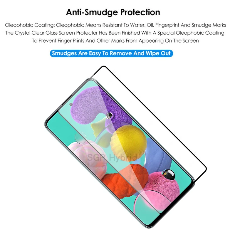 Защитное стекло закаленное для Samsung Galaxy A51/A71/a51/a71|Защитные стёкла и плёнки| |