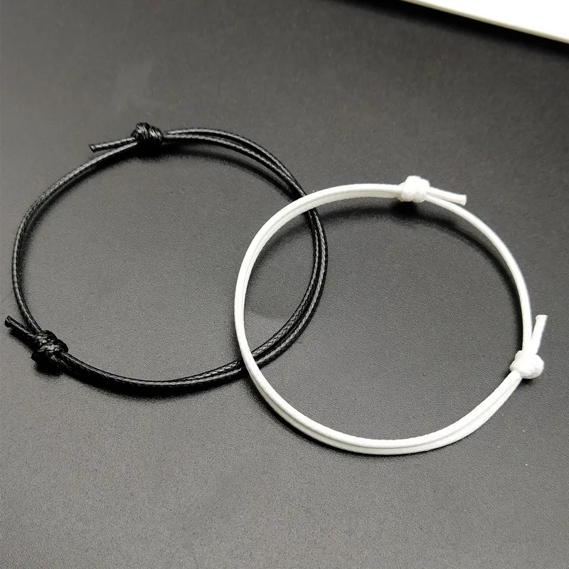 Bracelet Jewelry 2 PC Handmade Adjustable Rope Fashion Couple Bracelets For Women and Men