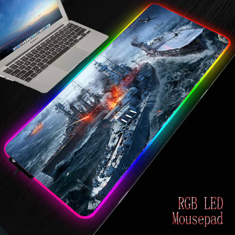 

MRGBEST World of Warship Gaming Large Mouse Pad Gamer laptop Mouse-pad Mats Office Desk Resting Surface Mat Game free shipping