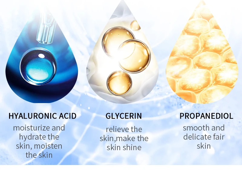 Шесть сыворотка с пептидами для лица Гиалуроновая кислота сыворотка эссенция против морщин увлажняющий питательный ремонт поры кожи отбеливающий крем
