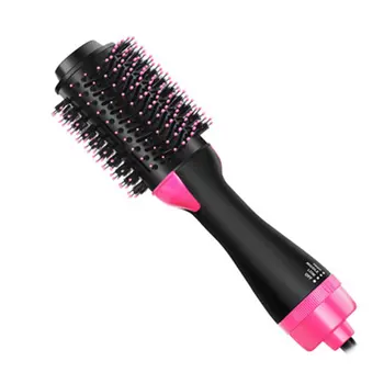 

Hair Dryer Hot Air Brush Styler and Volumizer Hair Straightener Curler Comb Roller One Step Electric Ion Blow Dryer Brush